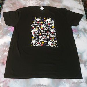 2XL NWOT Skelton Pets Animals Tee